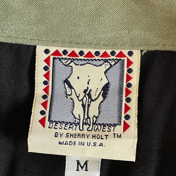 Vintage Desert West by Sherry Holt Western Shirt - Picture 4 of 5